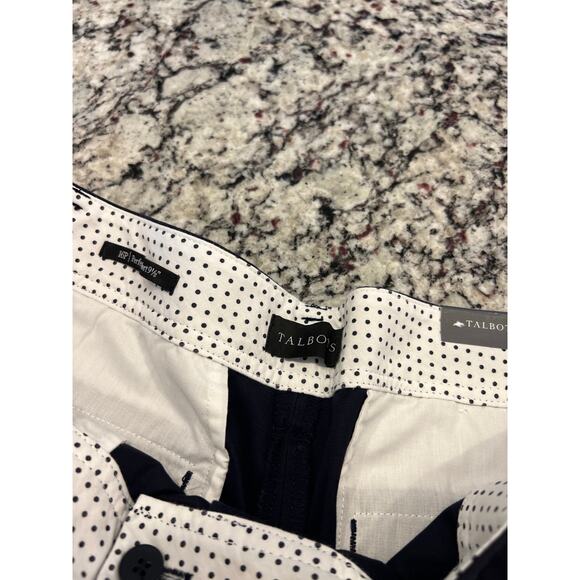 Talbots NWT perfect short 9 1/2 inch women’s size 16p navy - Picture 5 of 11